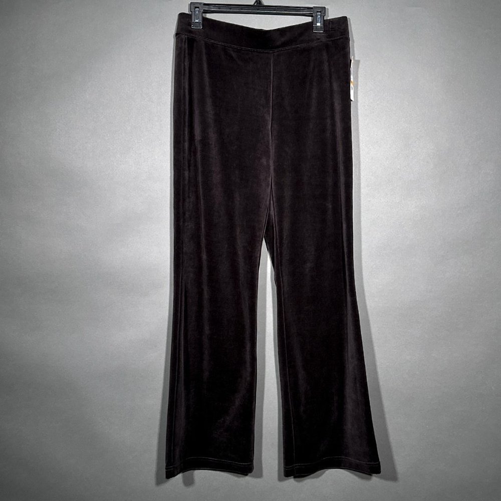 Style And Co Sport Black Velour Pull On Pants Size S‎